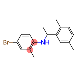 4-bromo-N-[1-(2,5-dimethylphenyl)ethyl]-2-methylaniline