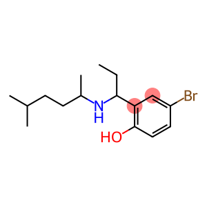 4-bromo-2-{1-[(5-methylhexan-2-yl)amino]propyl}phenol