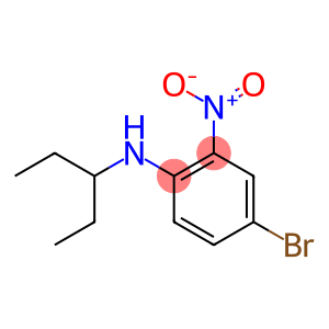 4-bromo-2-nitro-N-(pentan-3-yl)aniline