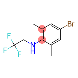 4-bromo-2,6-dimethyl-N-(2,2,2-trifluoroethyl)aniline