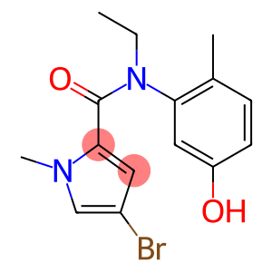 4-bromo-N-ethyl-N-(5-hydroxy-2-methylphenyl)-1-methyl-1H-pyrrole-2-carboxamide