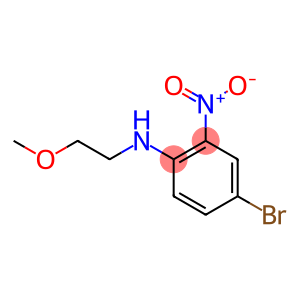 4-bromo-N-(2-methoxyethyl)-2-nitroaniline