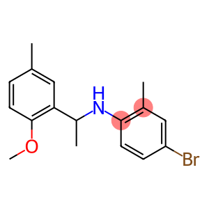 4-bromo-N-[1-(2-methoxy-5-methylphenyl)ethyl]-2-methylaniline