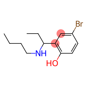 4-bromo-2-[1-(butylamino)propyl]phenol