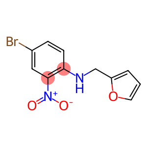 4-bromo-N-(furan-2-ylmethyl)-2-nitroaniline