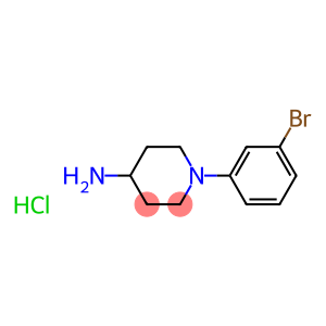 1-(3-bromophenyl)piperidin-4-amine hydrochloride