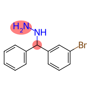 1-((3-bromophenyl)(phenyl)methyl)hydrazine