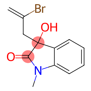 3-(2-BROMO-ALLYL)-3-HYDROXY-1-METHYL-1,3-DIHYDRO-INDOL-2-ONE