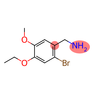 (2-bromo-4-ethoxy-5-methoxyphenyl)methanamine