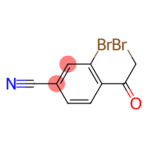 3-bromo-4-(2-bromoacetyl)benzonitrile