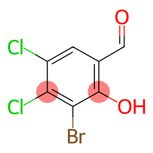 3-BROMO-4,5-DICHLORO-2-HYDROXY-BENZALDEHYDE