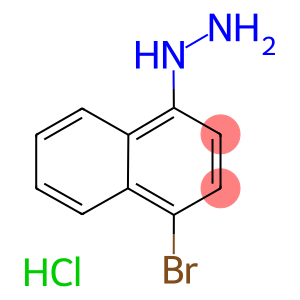 (4-BROMO-1-NAPHTHYL)HYDRAZINE HYDROCHLORIDE