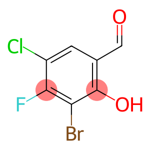 3-BROMO-5-CHLORO-4-FLUORO-2-HYDROXY-BENZALDEHYDE