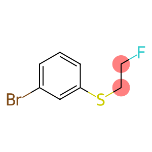 (3-BROMOPHENYL)(2-FLUOROETHYL)SULFANE