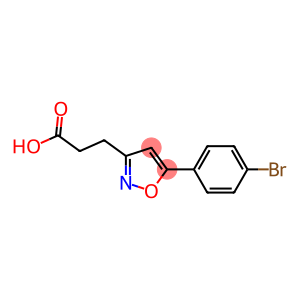 3-(5-(4-BROMOPHENYL)ISOXAZOL-3-YL)PROPANOIC ACID