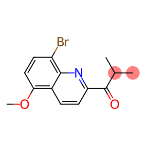 1-(8-BROMO-5-METHOXYQUINOLIN-2-YL)-2-METHYLPROPAN-1-ONE