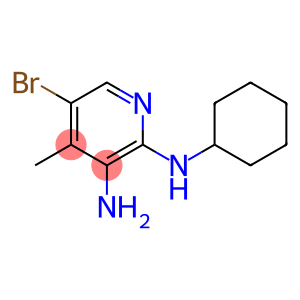 5-BROMO-N2-CYCLOHEXYL-4-METHYL-PYRIDINE-2,3-DIAMINE