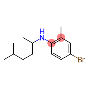 4-bromo-2-methyl-N-(5-methylhexan-2-yl)aniline