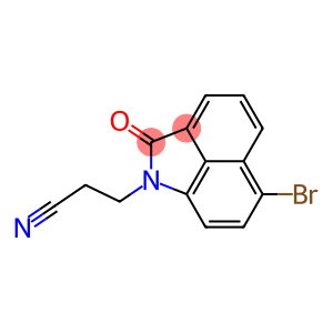 6-Bromo-1-(2-cyanoethyl)-1-azaacenaphthen-2-one