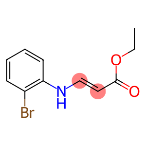 3-(2-Bromophenylamino)acrylic acid ethyl ester