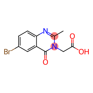 6-Bromo-3,4-dihydro-2-methyl-4-oxoquinazoline-3-acetic acid