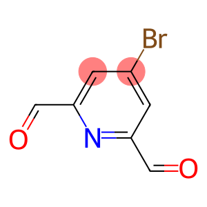 4-Bromo-2,6-pyridinedicarbaldehyde