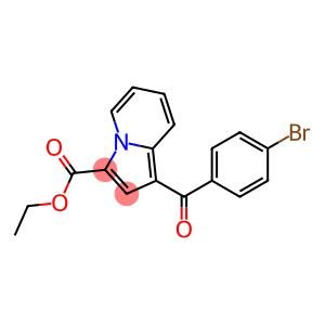 1-(4-Bromobenzoyl)indolizine-3-carboxylic acid ethyl ester