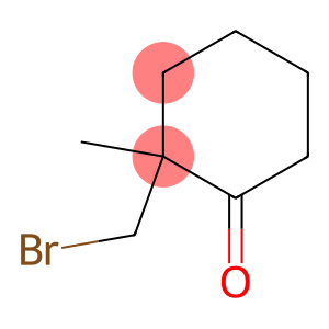 2-Bromomethyl-2-methylcyclohexanone