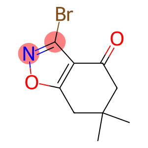 3-Bromo-4,5,6,7-tetrahydro-6,6-dimethyl-1,2-benzisoxazol-4-one