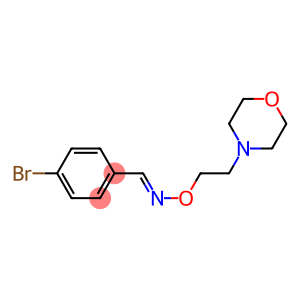 4-Bromobenzaldehyde [(E)-O-(2-morpholinoethyl)oxime]