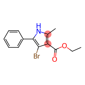 4-Bromo-2-methyl-5-phenyl-1H-pyrrole-3-carboxylic acid ethyl ester