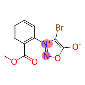 4-Bromo-3-[2-methoxycarbonylphenyl]-1,2,3-oxadiazol-3-ium-5-olate