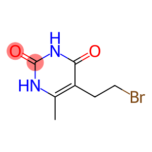 5-(2-Bromoethyl)-6-methyluracil