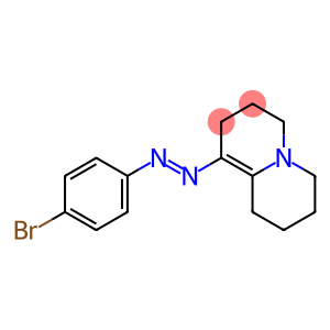 1-(4-Bromophenylazo)-2,3,6,7,8,9-hexahydro-4H-quinolizine