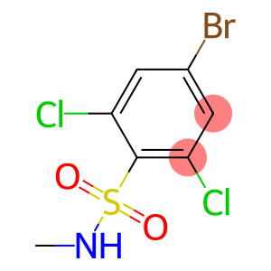 4-bromo-2,6-dichloro-N-methylbenzene-1-sulfonamide