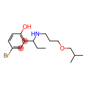 4-bromo-2-(1-{[3-(2-methylpropoxy)propyl]amino}propyl)phenol