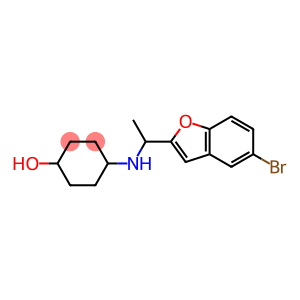 4-{[1-(5-bromo-1-benzofuran-2-yl)ethyl]amino}cyclohexan-1-ol