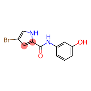 4-bromo-N-(3-hydroxyphenyl)-1H-pyrrole-2-carboxamide