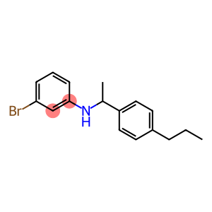 3-bromo-N-[1-(4-propylphenyl)ethyl]aniline