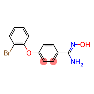 4-(2-bromophenoxy)-N'-hydroxybenzene-1-carboximidamide