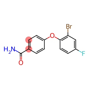 4-(2-bromo-4-fluorophenoxy)benzamide