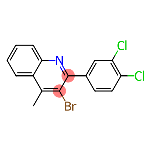 3-bromo-2-(3,4-dichlorophenyl)-4-methylquinoline