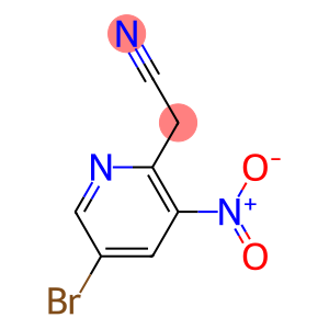 (5-BROMO-3-NITRO-PYRIDIN-2-YL)-ACETONITRILE