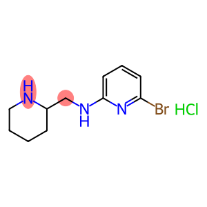 (6-Bromo-pyridin-2-yl)-piperidin-2-ylmethyl-amine hydrochloride