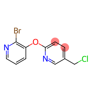 2-(2-bromopyridin-3-yloxy)-5-(chloromethyl)pyridine