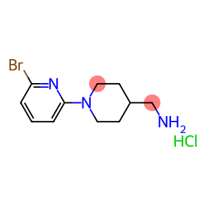 (6'-Bromo-3,4,5,6-tetrahydro-2H-[1,2']bipyridinyl-4-yl)-methyl-amine hydrochloride