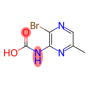 (3-Bromo-6-methyl-pyrazin-2-yl)-carbamic acid