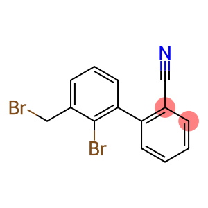 2'-bromo-3'-(bromomethyl)biphenyl-2-carbonitrile