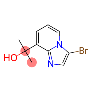 2-(3-bromoimidazo[1,2-a]pyridin-8-yl)propan-2-ol