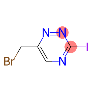 6-(Bromomethyl)-3-iodo-1,2,4-triazine